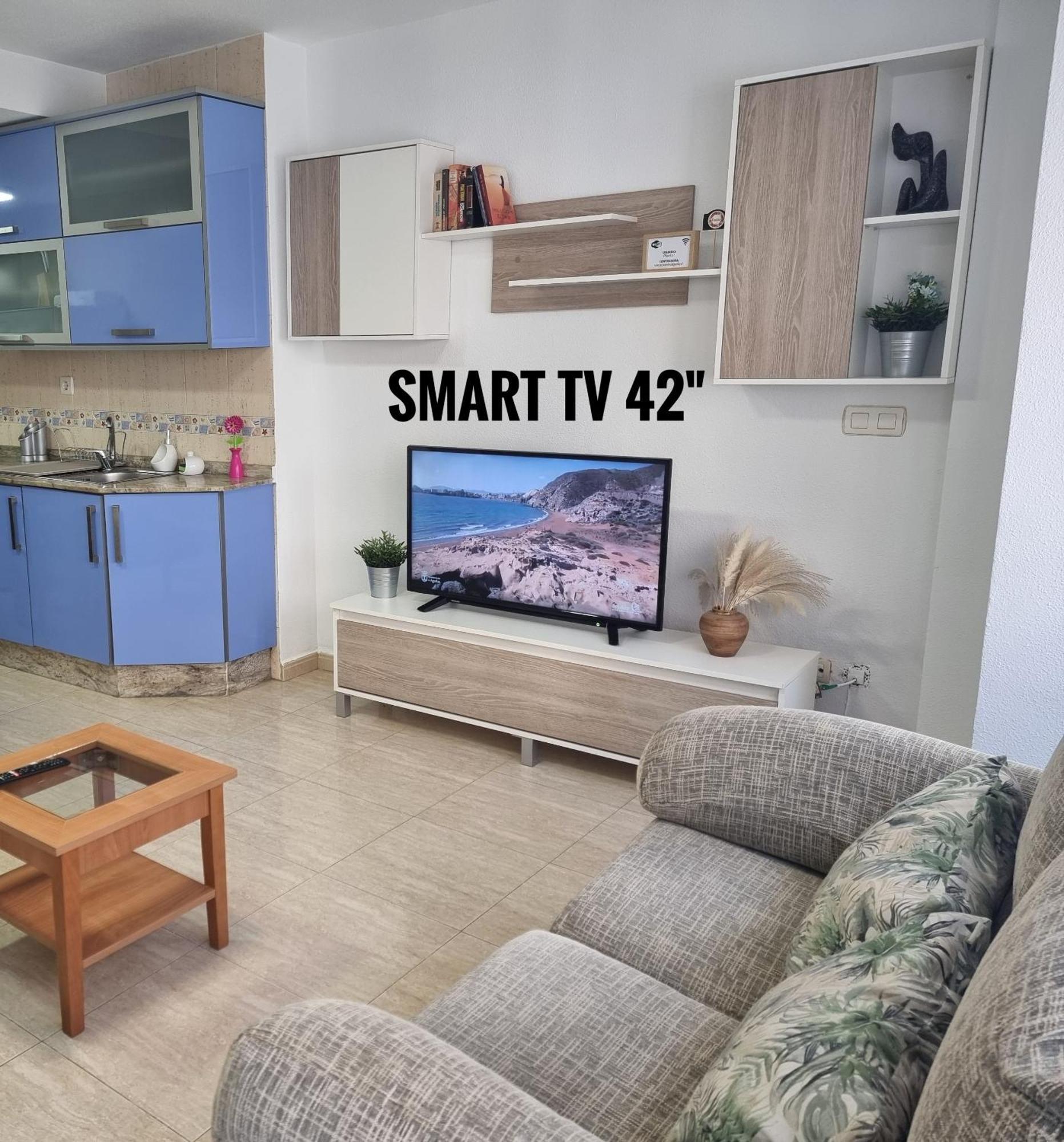 Apartamento Avenida Principal Con Aire Acondicionado, Wifi Y Parking - By Aloha Palma Águilas Exterior foto